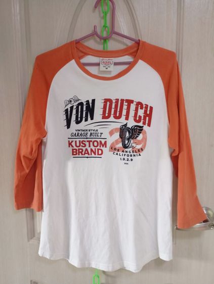 เสื้อ Von Dutch แท้ มือ2  รูปที่ 4