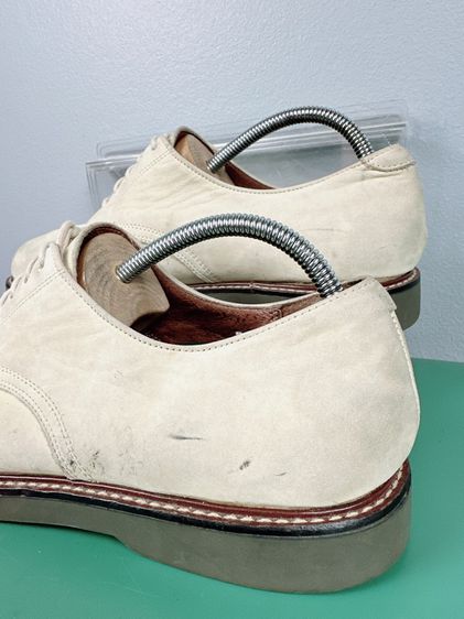 รองเท้าหนังแท้ G.H.Bass Sz.12us46eu30cm รุ่นMiddlebury สีครีม พื้นเย็บ สภาพสวยมาก ไม่ขาดซ่อม ใส่เที่ยวทำงานหล่อ รูปที่ 10