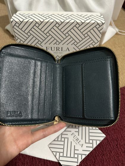 Furla Small Wallet (Green) รูปที่ 4