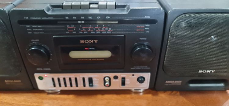 เครื่องเล่นเทป Sony retro คลาสสิคย้อนยุค เล่นปกติ รูปที่ 4