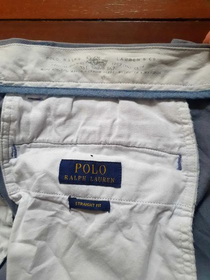 Polo Ralph Lauren ขายาว เทาคราม รูปที่ 4