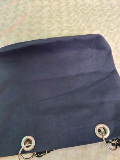 กระเป๋าสะพายผ้าสีกรมท่า lanvin รูปที่ 4