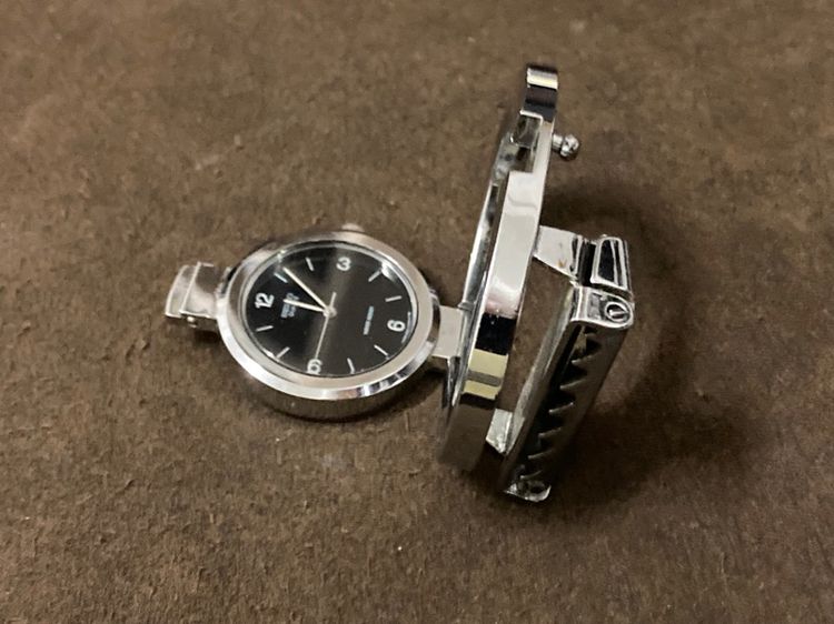 นาฬิกาหัวเข็ดขัดทรงมันๆ Seiko Vintage Watch Belt Buckle Seiko 2c21-0110 Quartz รูปที่ 6