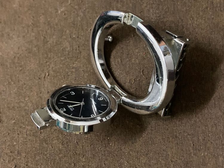 นาฬิกาหัวเข็ดขัดทรงมันๆ Seiko Vintage Watch Belt Buckle Seiko 2c21-0110 Quartz รูปที่ 7