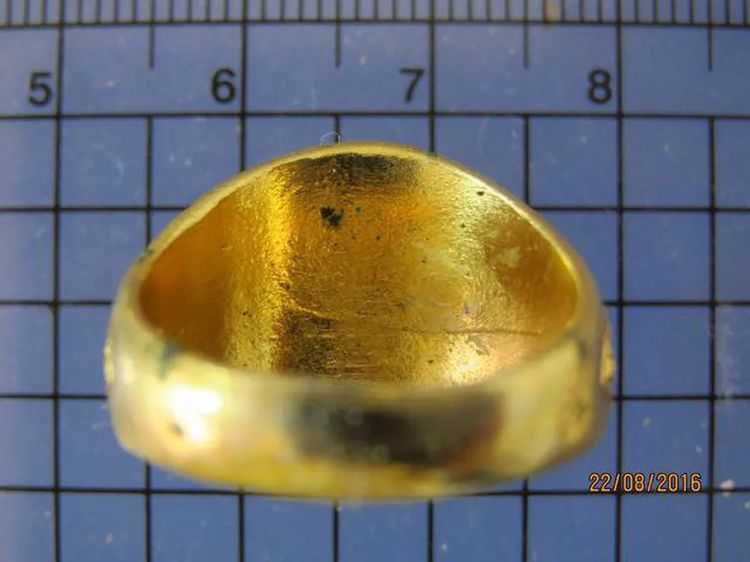 3784 แหวนกระไหล่ทอง หลวงพ่อทองดำ วัดท่าทอง ปี 2547 จ.อุตรดิต รูปที่ 5