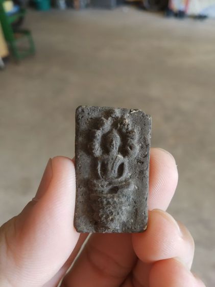 ทานเนื้อว่านดำผสมผง(พระพิมพ์พระปางนาคปรกนั่งบนฐานหลังเรียบ(ไม่ทราบพระเกจิที่สร้าง)(080401)(ไม่ทราบอายุ))พระบ้านพระเครื่องรางของมงคล รูปที่ 6