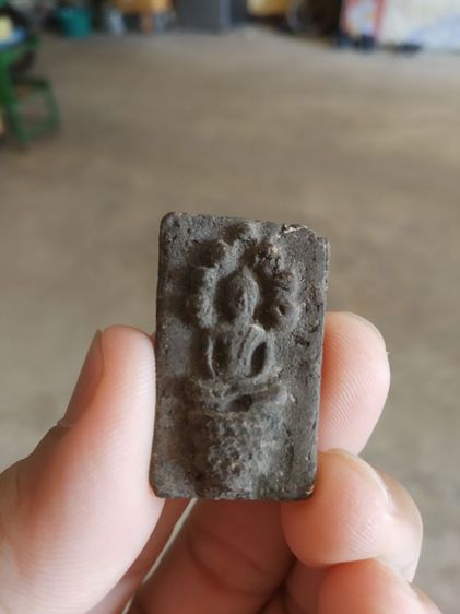 ทานเนื้อว่านดำผสมผง(พระพิมพ์พระปางนาคปรกนั่งบนฐานหลังเรียบ(ไม่ทราบพระเกจิที่สร้าง)(080401)(ไม่ทราบอายุ))พระบ้านพระเครื่องรางของมงคล รูปที่ 3