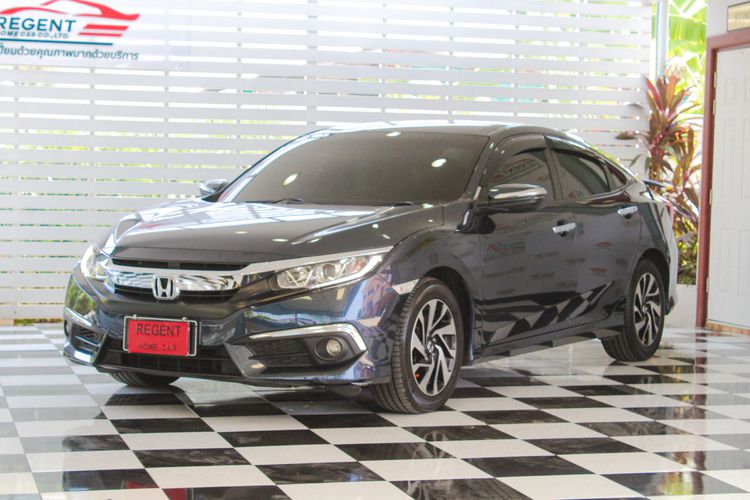 Honda Civic 2019 1.8 EL i-VTEC Sedan เบนซิน ไม่ติดแก๊ส เกียร์อัตโนมัติ น้ำเงิน รูปที่ 3