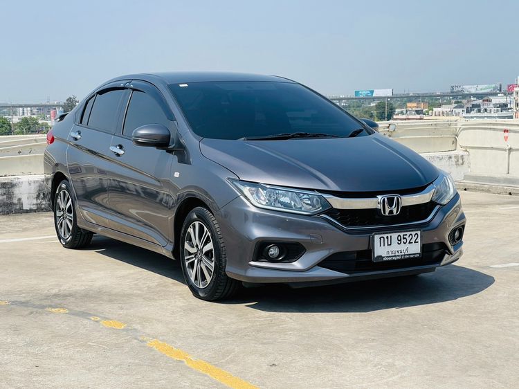 Honda City 2018 1.5 V Plus i-VTEC Sedan เบนซิน ไม่ติดแก๊ส เกียร์อัตโนมัติ เทา รูปที่ 3