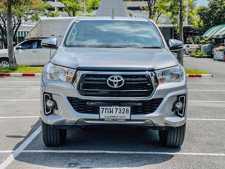 Toyota Hilux Revo 2018 2.4 E Prerunner Pickup ดีเซล ไม่ติดแก๊ส เกียร์อัตโนมัติ เทา รูปที่ 2