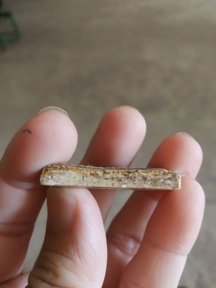 พระเนื้อว่านผสมผง(พระพิมพ์พระสมเด็จหลังเรียบ(ด้านหน้ามีปิดทองเล็กน้อย)(080422)(ไม่ทราบพระเกจิที่สร้าง))พระบ้านพระเครื่องรางของมงคล รูปที่ 14