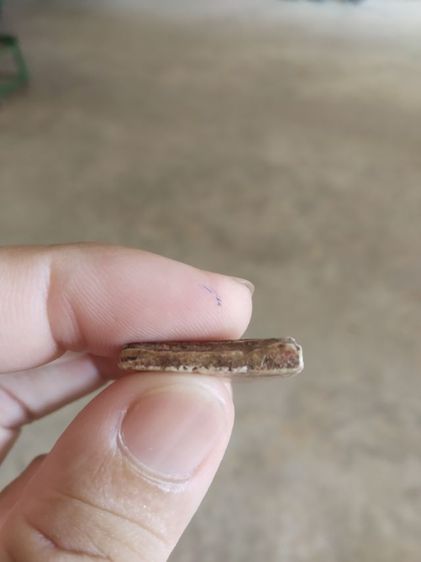 พระเนื้อผงผสมว่าน(พระพิมพ์พระสมเด็จหลังเรียบเนื้อออกสีน้ำตาลเข้มเล็กน้อย(080423)(ไม่ทราบพระเกจิที่สร้าง))พระบ้านพระเครื่องรางของมงคล รูปที่ 17