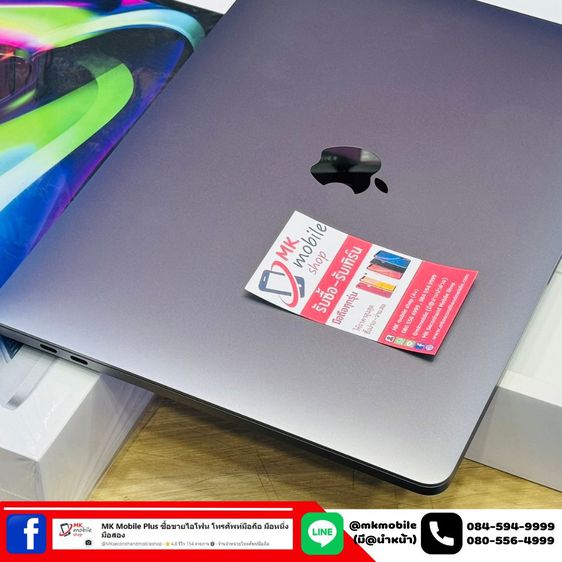 🔥 MacBook Pro 13-inch M2 Ram 8gb SSD 256gb ศูนย์ไทย มีประกัน Care plus ยาว 15-08-2568 🏆 สภาพใหม่เอี่ยม Cycle Count 66 สุขภาพแบต 100 🔌 อุ รูปที่ 4