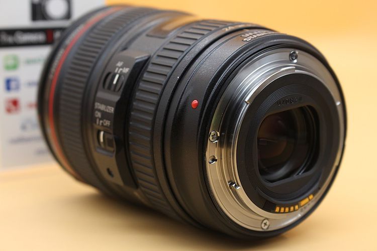 ขาย Lens Canon EF24-105mm f4L IS USM (UZ) อดีตร้าน สภาพสวย ไร้ฝ้า รา ตัวหนังสือคมชัด พร้อม Hood  รูปที่ 8