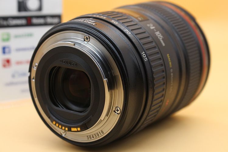 ขาย Lens Canon EF24-105mm f4L IS USM (UZ) อดีตร้าน สภาพสวย ไร้ฝ้า รา ตัวหนังสือคมชัด พร้อม Hood  รูปที่ 9