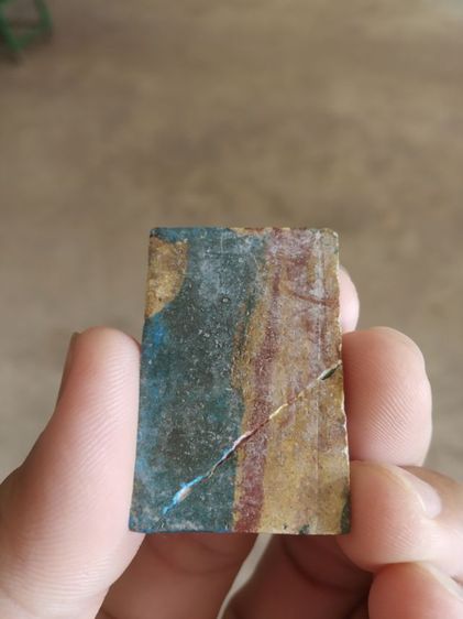 พระเนื้อผง(พระพิมพ์พระสมเด็จนั่งบนฐานหลังเรียบ(พระซ่อมหรือพระชำรุด)(080425)(ไม่ทราบพระเกจิที่สร้าง))พระบ้านพระเครื่องรางของมงคล รูปที่ 9