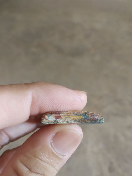 พระเนื้อผง(พระพิมพ์พระสมเด็จนั่งบนฐานหลังเรียบ(พระซ่อมหรือพระชำรุด)(080425)(ไม่ทราบพระเกจิที่สร้าง))พระบ้านพระเครื่องรางของมงคล รูปที่ 16