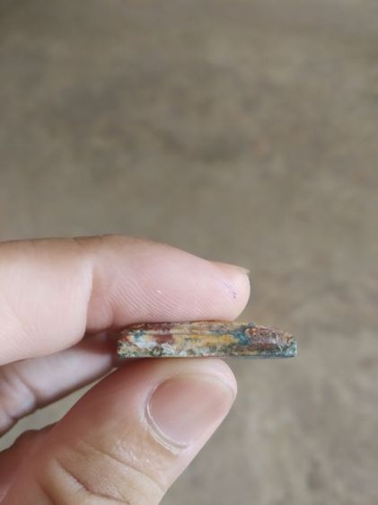 พระเนื้อผง(พระพิมพ์พระสมเด็จนั่งบนฐานหลังเรียบ(พระซ่อมหรือพระชำรุด)(080425)(ไม่ทราบพระเกจิที่สร้าง))พระบ้านพระเครื่องรางของมงคล รูปที่ 18