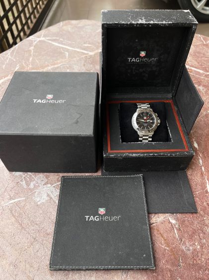 TAG HEUER WAC111A FORMULA 1 ALARM 200M BLACK DIAL STAINLESS STEEL WATCH HEAD รูปที่ 2