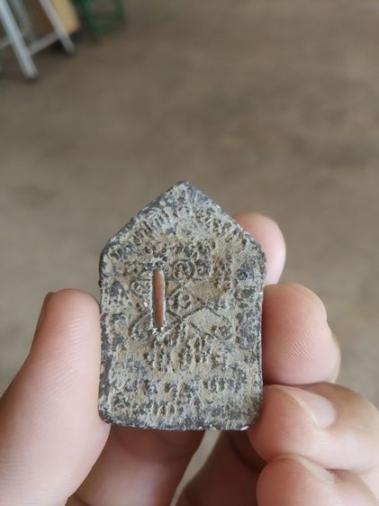 พระเนื้อว่านผสมผง(พระพิมพ์พระขุนแผนหลังยันต์เนื้อออกสีเทาเขียวนิดๆ(ไม่ทราบพระเกจิที่สร้าง)(ไม่รู้ที่มา))พระบ้านพระเครื่องรางของมงคล รูปที่ 9