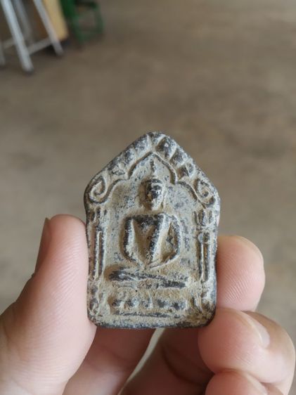 พระเนื้อว่านผสมผง(พระพิมพ์พระขุนแผนหลังยันต์เนื้อออกสีเทาเขียวนิดๆ(ไม่ทราบพระเกจิที่สร้าง)(ไม่รู้ที่มา))พระบ้านพระเครื่องรางของมงคล รูปที่ 5