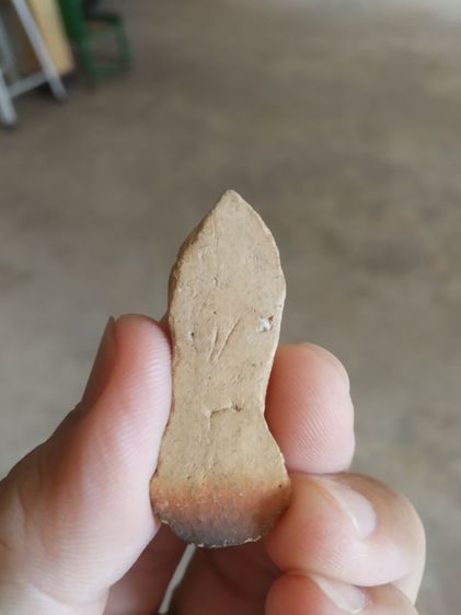 พระเนื้อดินเผา(พระปางประจำวันเกิดเป็นพระปรางค์ประจำวันอาทิตย์หลังเรียบ(080431)(ไม่ทราบพระเกจิที่สร้าง))พระบ้านพระเครื่องรางของมงคล รูปที่ 6