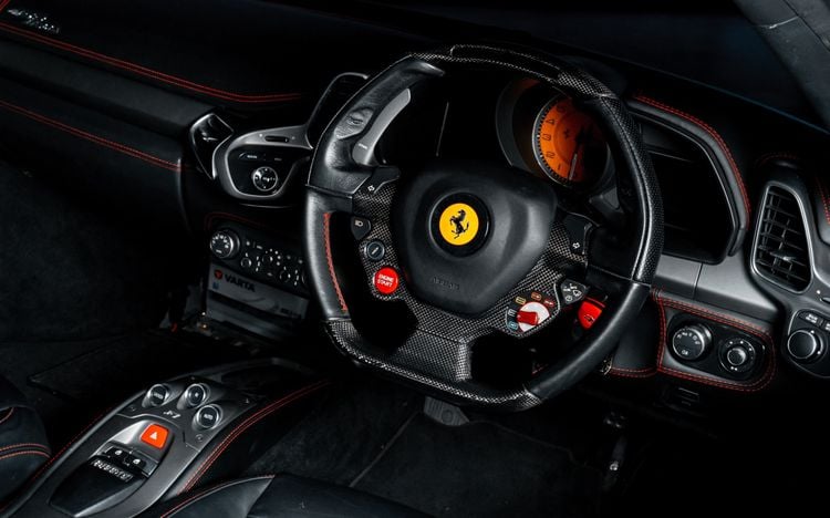 Ferrari 458 Italia 2012 4.5 Sedan เบนซิน ไม่ติดแก๊ส เกียร์อัตโนมัติ ฟ้า รูปที่ 3