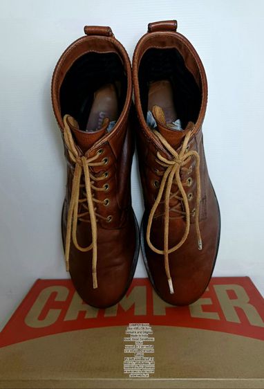 CAMPER Boots 43EU(28.0cm) Original Made in India ของแท้ มือ 2 สภาพยังสวยมาก, รองเท้า CAMPER หนังแท้สวย มีร่องรอยการใช้งาน แต่ไม่มีขีดข่วนใดๆ รูปที่ 8