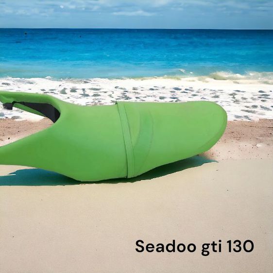 เบาะเจ็ทสกรีรุ่น Seadoo GTI  130 ปี 2020 ขายเฉพาะเบาะ งานทำมือบิ้วใหม่ สั่งทำมา2อัน สีเขียวตามรูป ราคา ต่อรองติดต่อสอบถามได้ 0909650854 รูปที่ 3