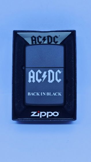 ZIPPO BLACK ACDC Vintage พร้อมใช้ รูปที่ 2