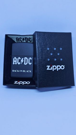 ZIPPO BLACK ACDC Vintage พร้อมใช้ รูปที่ 13