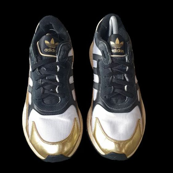 adidas Tresc Run Black Metallic Gold 42.5 27cm, รูปที่ 3
