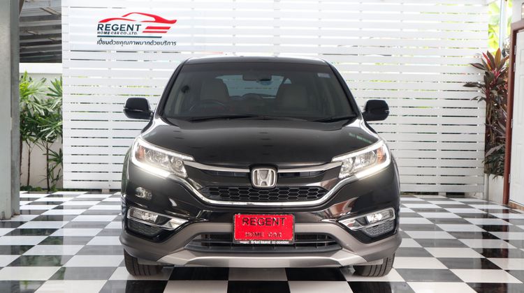 Honda CR-V 2015 2.0 E 4WD Utility-car เบนซิน ไม่ติดแก๊ส เกียร์อัตโนมัติ ดำ รูปที่ 2