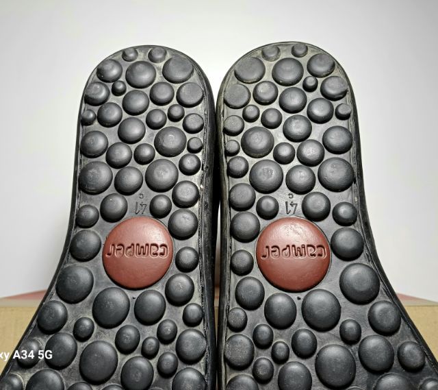 CAMPER Pelotas 41EU(26.5cm) Original งาน Morocco ของแท้ มือ 2 สภาพเยี่ยม, รองเท้า CAMPER หนังแท้ไร้ริ้วรอย พื้นเต็ม งดงามมาก รูปที่ 10