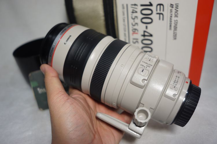 Canon 100-400 F4.5-5.6L IS USM อดีตประกันศูนย์ รูปที่ 3