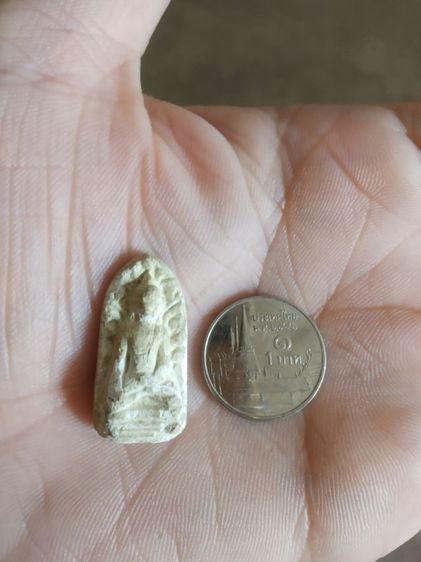 พระเนื้อผงพิมพ์เล็ก(พระพิมพ์พระรอดเนื้อสีขาว(100410)(ไม่ทราบอายุ)(ไม่ทราบพระเกจิที่สร้าง))พระบ้านพระเครื่องรางของมงคล รูปที่ 4