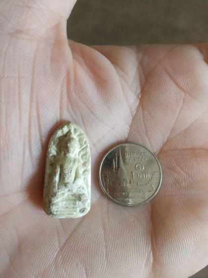 พระเนื้อผงพิมพ์เล็ก(พระพิมพ์พระรอดเนื้อสีขาว(100410)(ไม่ทราบอายุ)(ไม่ทราบพระเกจิที่สร้าง))พระบ้านพระเครื่องรางของมงคล รูปที่ 3