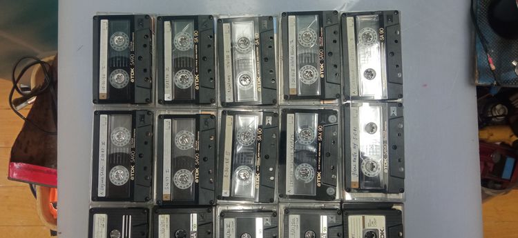 Cassette Tapes ยี่ห้อ MAXELL , TDK แบบ Cro2 รูปที่ 3