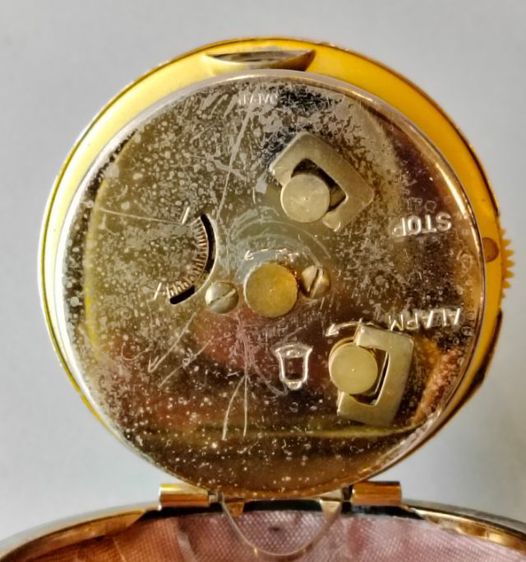 นาฬิกาปลุกพกพาแบบไขลาน Tokyo Clock Vintage alarm clock , ปี 1970's รูปที่ 5
