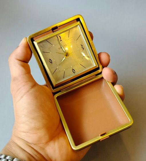 นาฬิกาปลุกพกพาแบบไขลาน EQUITY Vintage alarm clock , ปี 1970's Made In Hong Kong รูปที่ 6