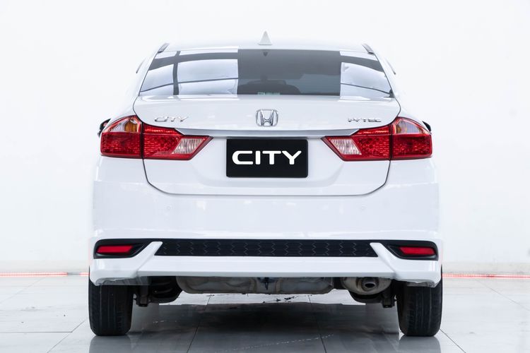 Honda City 2018 1.5 Sv i-VTEC Sedan เบนซิน ไม่ติดแก๊ส เกียร์อัตโนมัติ ขาว รูปที่ 4