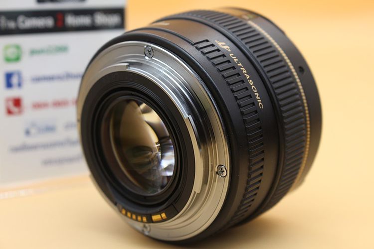 ขาย Lens Canon EF 50mm F1.4 USM อดีตร้าน สภาพสวย ไร้ฝ้า รา พร้อม Filter และ Hood   รูปที่ 9