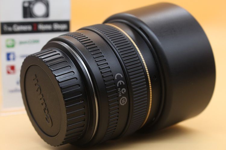 ขาย Lens Canon EF 50mm F1.4 USM อดีตร้าน สภาพสวย ไร้ฝ้า รา พร้อม Filter และ Hood   รูปที่ 3
