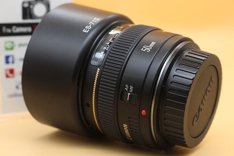 ขาย Lens Canon EF 50mm F1.4 USM อดีตร้าน สภาพสวย ไร้ฝ้า รา พร้อม Filter และ Hood   รูปที่ 2
