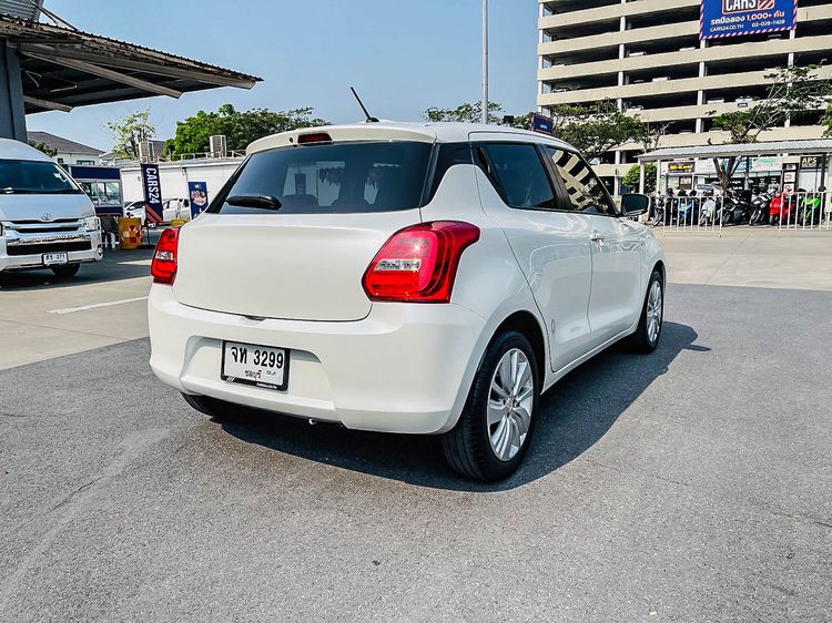Suzuki Swift 2018 1.2 GL Sedan เบนซิน ไม่ติดแก๊ส เกียร์อัตโนมัติ ขาว รูปที่ 4