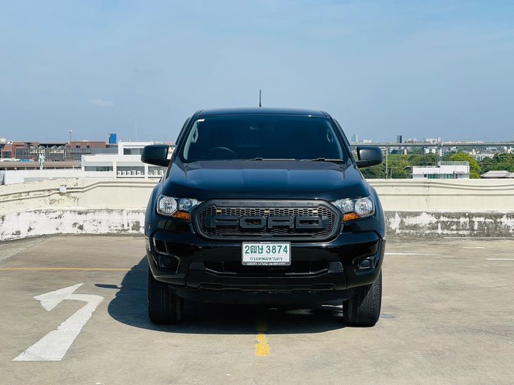 Ford Ranger 2019 2.0 Hi-Rider XL+ Pickup ดีเซล ไม่ติดแก๊ส เกียร์ธรรมดา ดำ รูปที่ 2