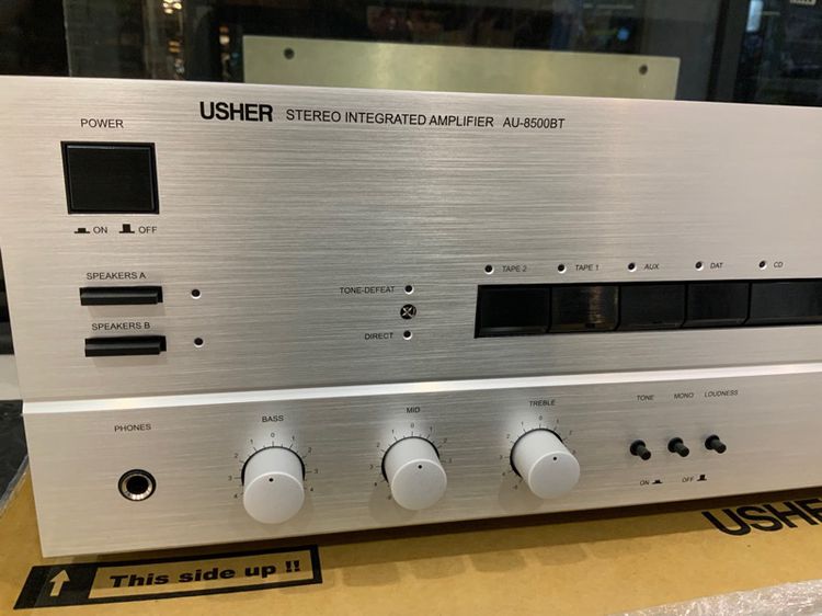 ขายอินติเกรตแอมป์ไฮเอนด์ เสียงดีมาก มีบลูทูธ ของใหม่ USHER AU-8500BT Stereo Integrated amplifiers made in Taiwan 🇹🇼 ส่งฟรี รูปที่ 5