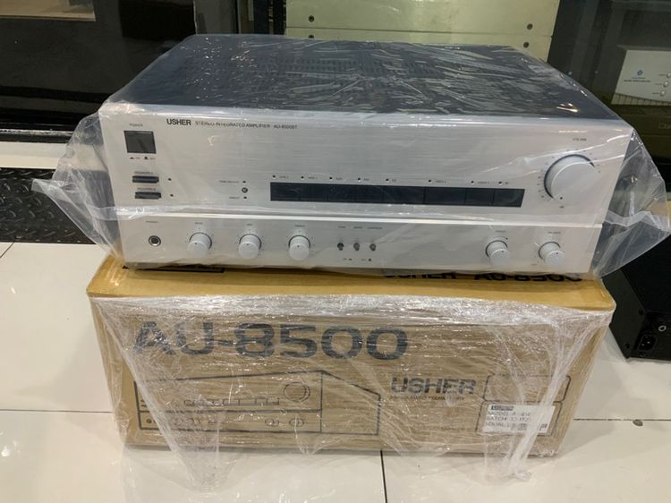 ขายอินติเกรตแอมป์ไฮเอนด์ เสียงดีมาก มีบลูทูธ ของใหม่ USHER AU-8500BT Stereo Integrated amplifiers made in Taiwan 🇹🇼 ส่งฟรี รูปที่ 3