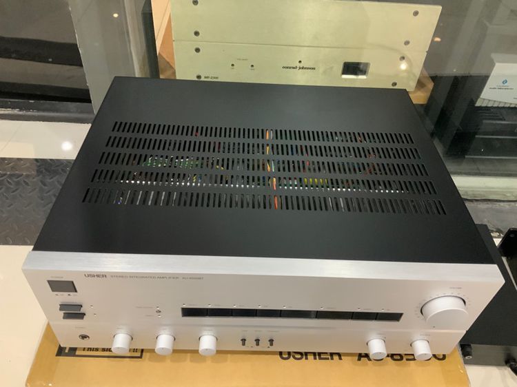 ขายอินติเกรตแอมป์ไฮเอนด์ เสียงดีมาก มีบลูทูธ ของใหม่ USHER AU-8500BT Stereo Integrated amplifiers made in Taiwan 🇹🇼 ส่งฟรี รูปที่ 6