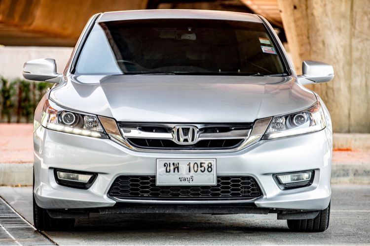 Honda Accord 2014 2.0 EL Sedan เบนซิน ไม่ติดแก๊ส เกียร์อัตโนมัติ เทา รูปที่ 2
